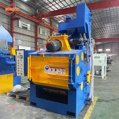 Automatic Crawler Shot Blasting Machine, For Steel Shot & Cast Aluminum Alloy Wheels of Motors, Equipped with 7.5/11kW Engine - Bornjx Machinery