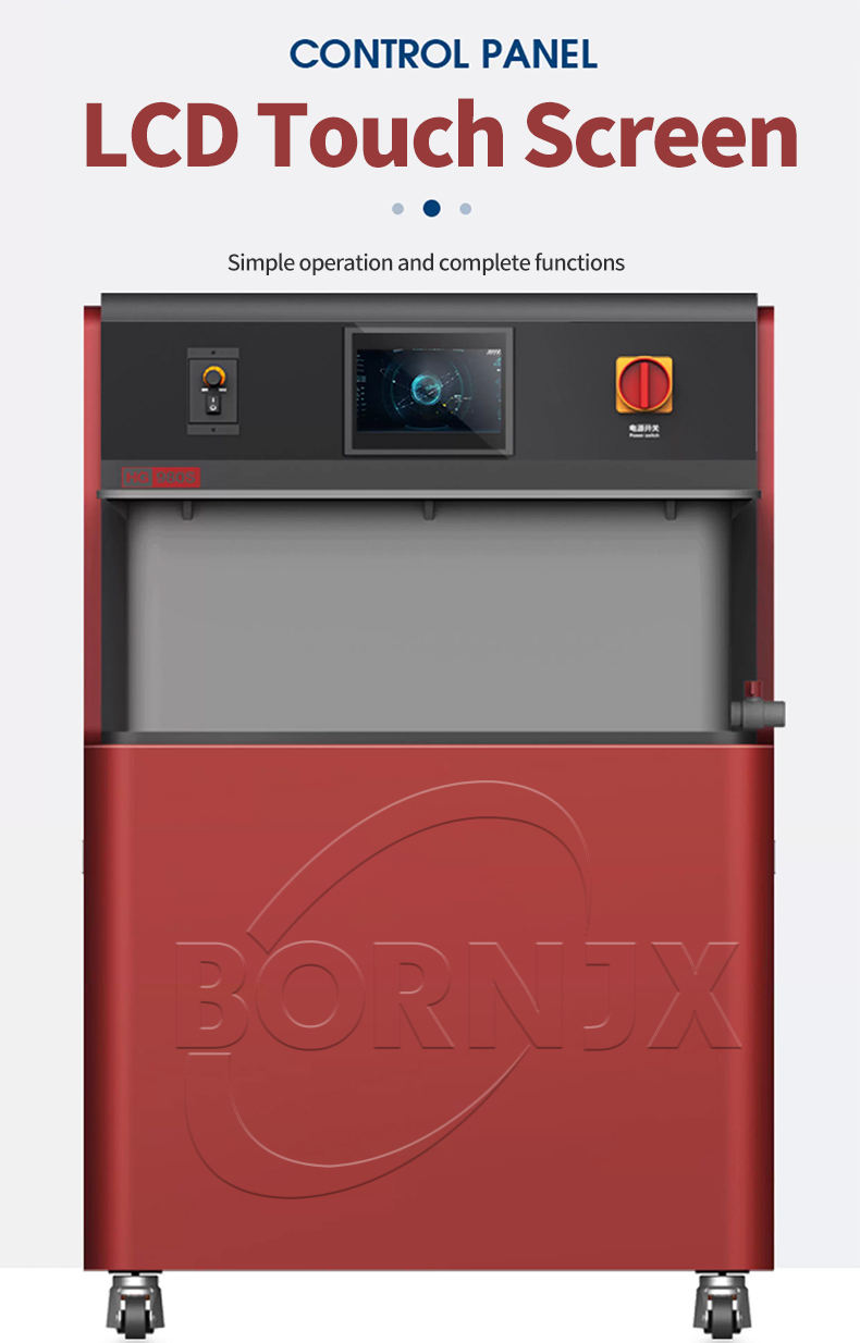 Factory Direct Supply Automatic Magnetic Metal Polisher with Motor for Rust Removal & Surface Refinishing - Bornjx Machinery