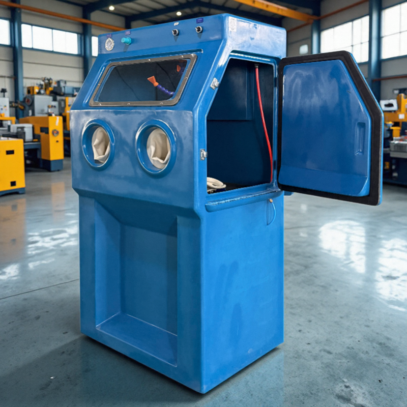 BN-9070 FRP Wet Sandblaster, Manual Operation for Mixing, Sandblasting, Polishing & Grinding - Bornjx Machinery