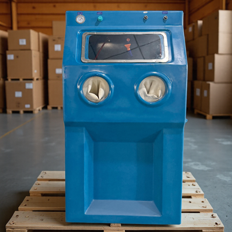 BN-9070 FRP Wet Sandblaster, Manual Operation for Mixing, Sandblasting, Polishing & Grinding - Bornjx Machinery
