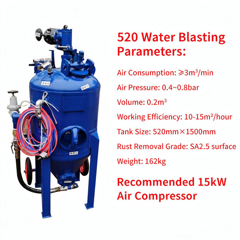Wholesale Manual High-Pressure Polishing Sandblasting Pot