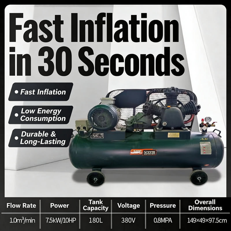 Small Manual Dry High-Pressure Sandblaster, 22KW, Efficient & Easy to Use for Metal Rust