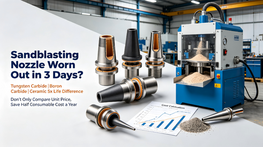 Blast Nozzles Worn Out Within 3 Days? - Bornjx Machinery