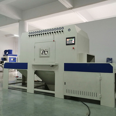 Popular Automatic Wet Conveyor Sandblasting Cabinet, Dust-Free Surface Stripping & Cleaning, Built-in PLC & Pump Core Components - Bornjx Machinery