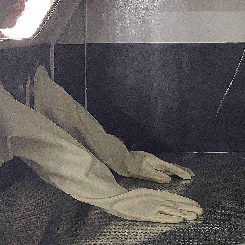 Waterproof Particle Sandblaster, Core Component: Thickened Extended Gloves & Wear-Resistant Special Pump - Bornjx Machinery