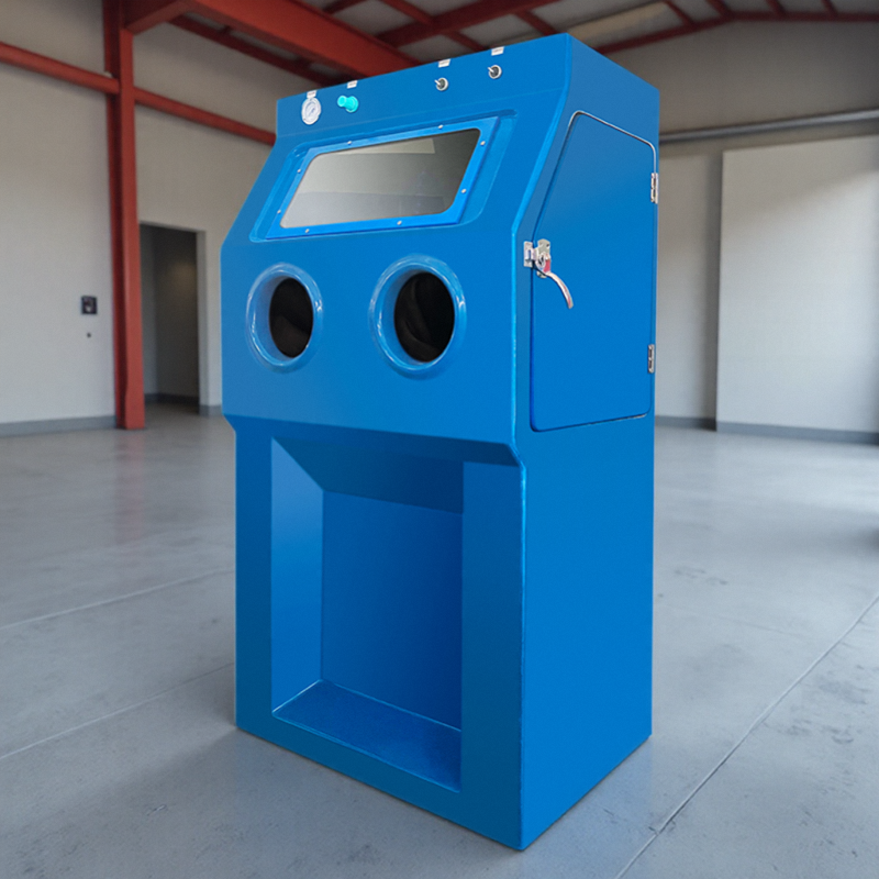 BN-9070 FRP Wet Sandblaster, Manual Operation for Mixing, Sandblasting, Polishing & Grinding - Bornjx Machinery