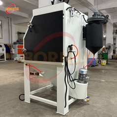 Industrial Dust-Free Manual Wet Sandblaster, Water Vapor Sandblasting Cabinet for Molds - Bornjx Machinery