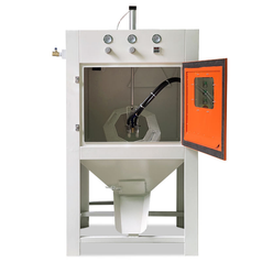 DX Emery Plastic Manual Sandblaster, Gas Phase Spraying, PLC Controlled, High-Quality Engine Core for Polishing & Rust Removal, User-Friendly - Bornjx Machinery