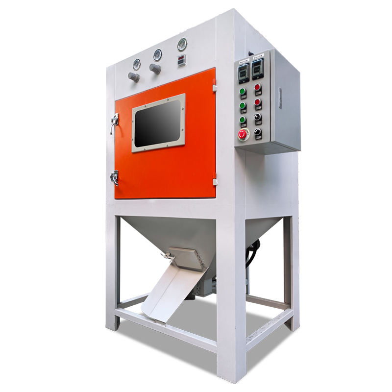 DX Emery Plastic Manual Sandblaster, Gas Phase Spraying, PLC Controlled, High-Quality Engine Core for Polishing & Rust Removal, User-Friendly - Bornjx Machinery