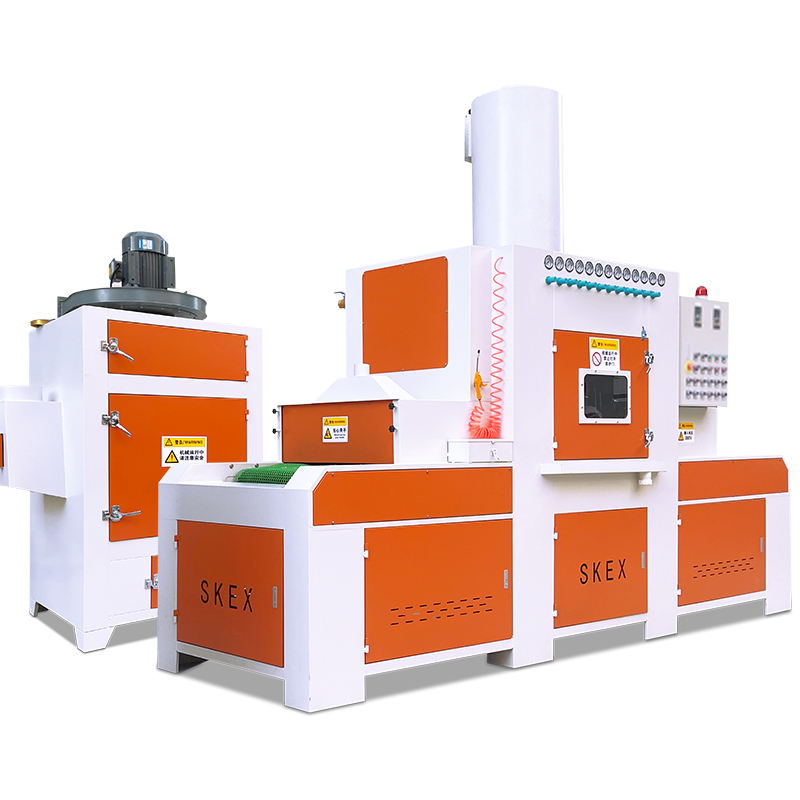 High Pressure Automatic Conveyor Sandblaster, Engine Sandblasting Equipment for Industrial Production Lines - Bornjx Machinery