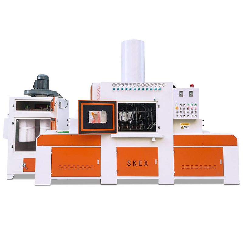 High Pressure Automatic Conveyor Sandblaster, Engine Sandblasting Equipment for Industrial Production Lines - Bornjx Machinery